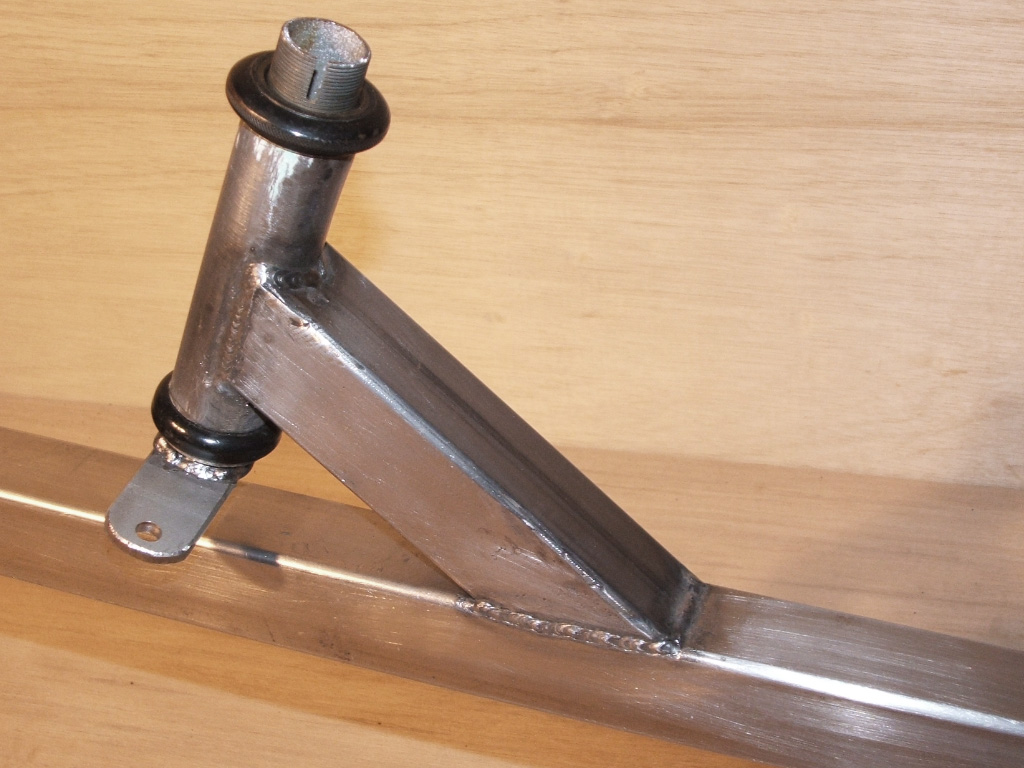 DeltaWolf Racing Trike - remote head tube